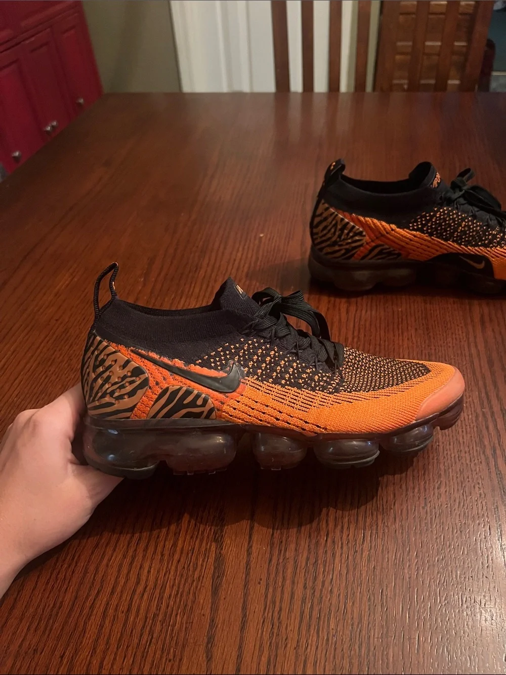 Nike Air Flyknit 2 VaporMax Sneakers in Tiger - SEND OFFER IF INTERESTED